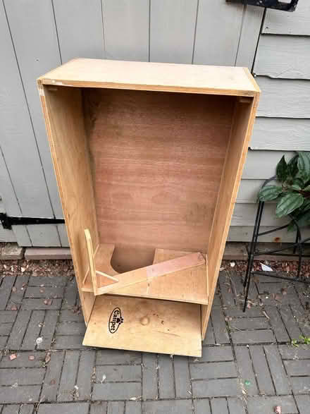 Photo of free Plywood tortoise table with heat lamp stand (Colchester CO4) #1