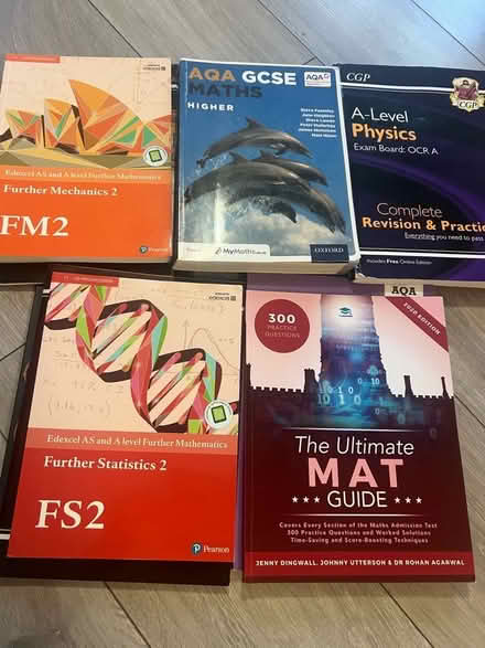 Photo of free A level and gcse revision books (Weston) #1