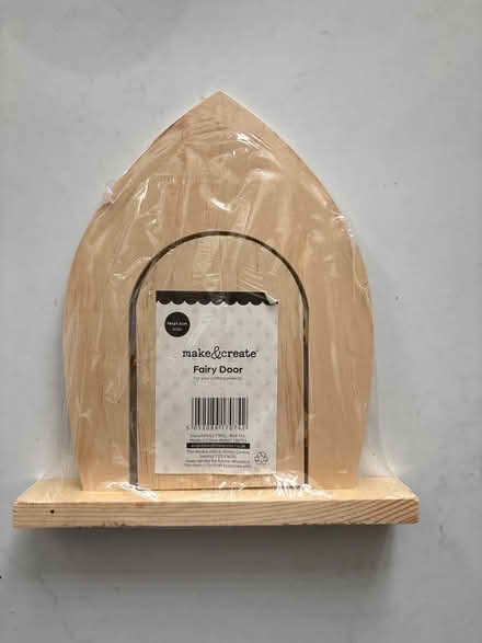 Photo of free Wooden craft fairy door (Romsey) #2