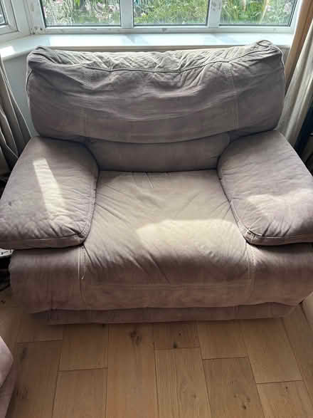 Photo of free Recycling 3 Seater and armchair (Booterstown) #3