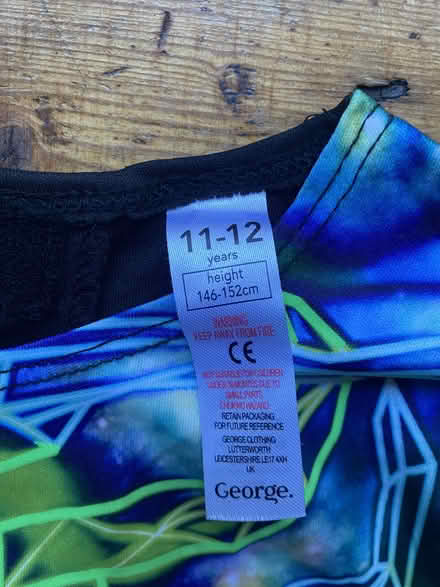 Photo of free Hallowe'en Skeleton costume age 11-12 (Wellington TF1) #2