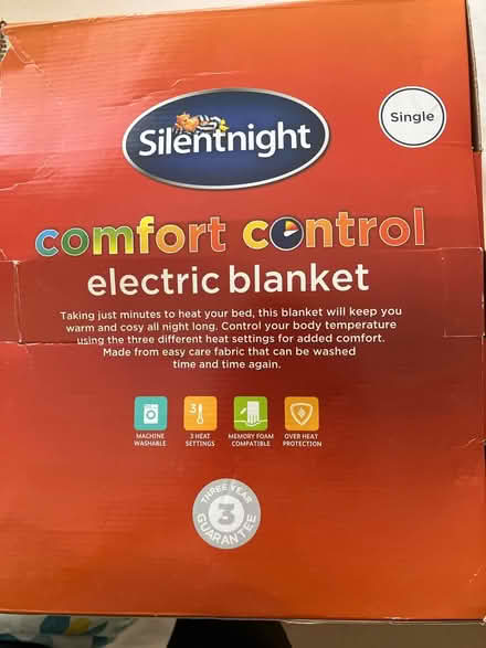 Photo of free Single electric blanket (Twickenham Green) #1