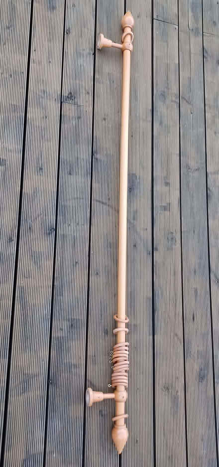 Photo of free Wood curtain pole (Totley S17) #1