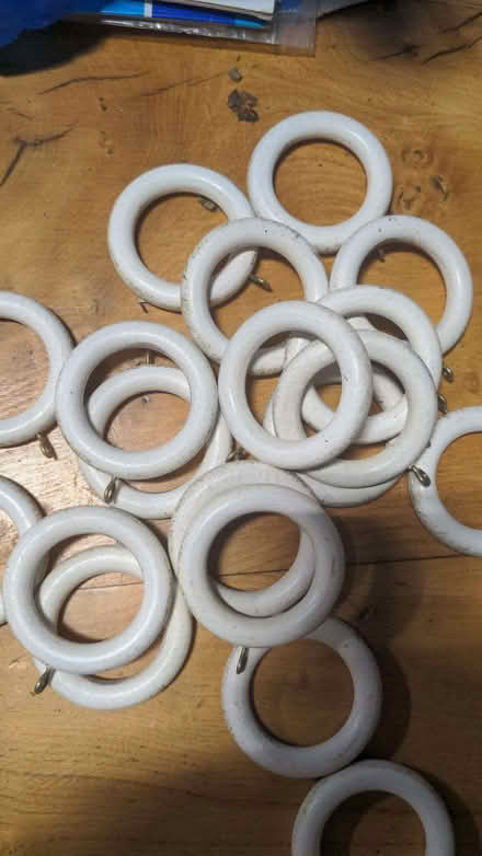 Photo of free Curtain rings (Lake End SL6) #2