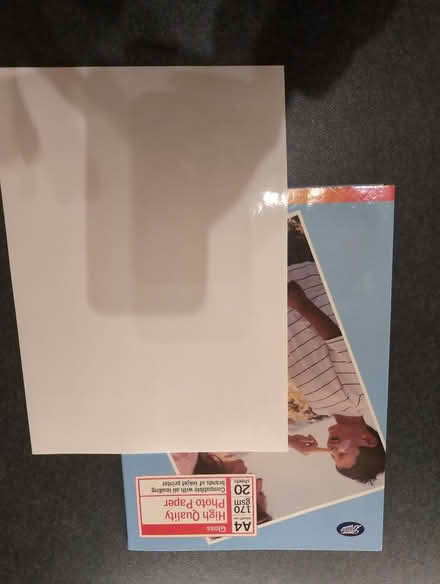 Photo of free A4 gloss paper for printing photos (Stockbridge EH4) #1