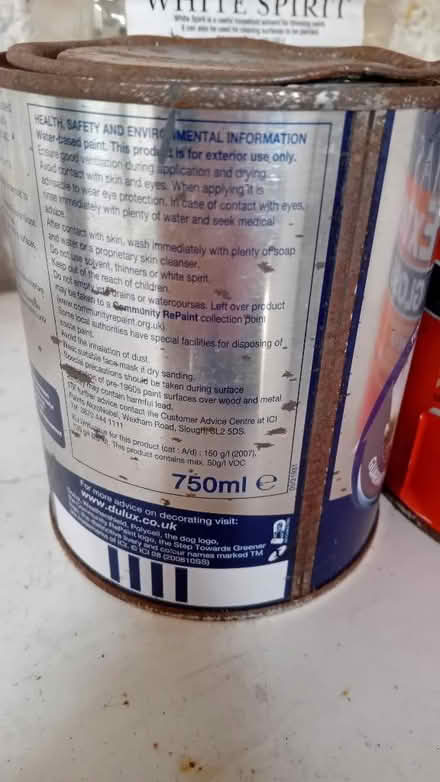 Photo of free Tins of paint (Garden City OX5) #3