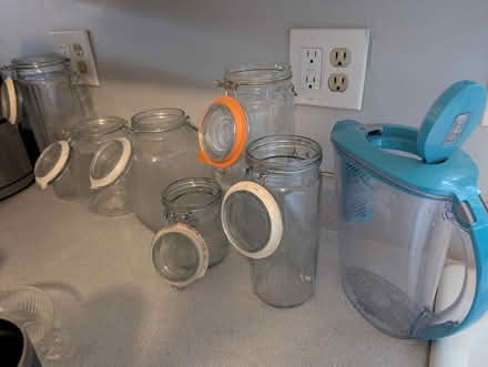 Photo of free Dry goods storage jars+Britta (Hyattsville) #1