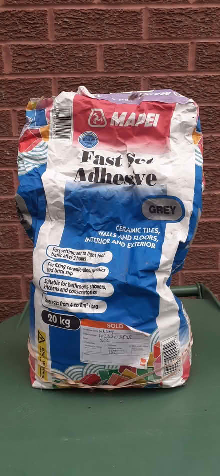 Photo of free Wall tile adhesive. (Kennington OX1) #1