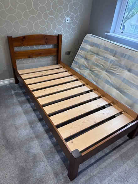 Photo of free Single Bed Frame (SW14) #1