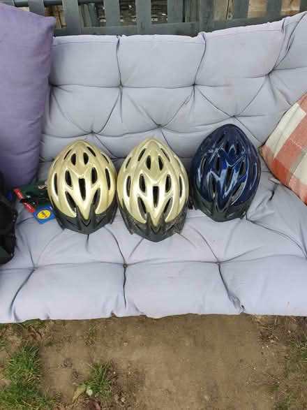 Photo of free 3 cycling helmets (Welling DA16) #1