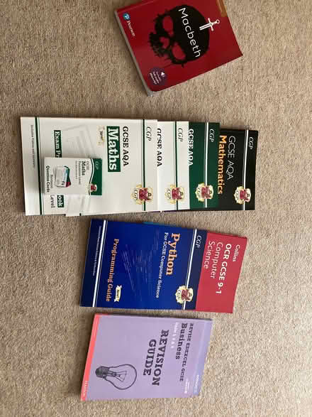 Photo of free GCSE textbooks/workbooks (Emmbrook RG41) #1