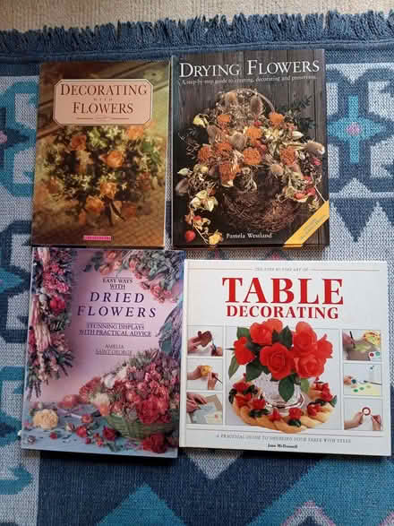 Photo of free Vintage flower arranging books (Lawnswood, Leeds LS16) #2