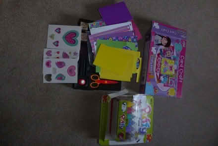 Photo of free Card craft and Puffy Paint (Horsell GU21) #1