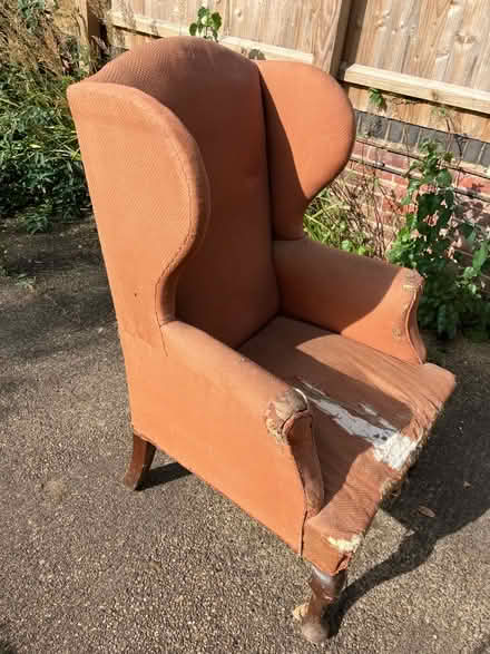 Photo of free Old armchair - needs reupholstering (Old Basford NG5) #2