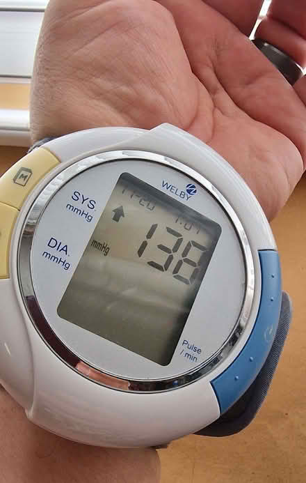 Photo of free Wrist Blood Pressure Monitor (Lower Place OL16) #3
