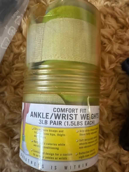 Photo of free Ankle /wrist weights (SW11 Battersea) #1