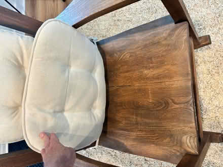 Photo of free Antique rocking chair (Warrenton, VA) #2