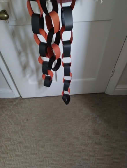Photo of free Halloween paper chains (Solihull B91) #1