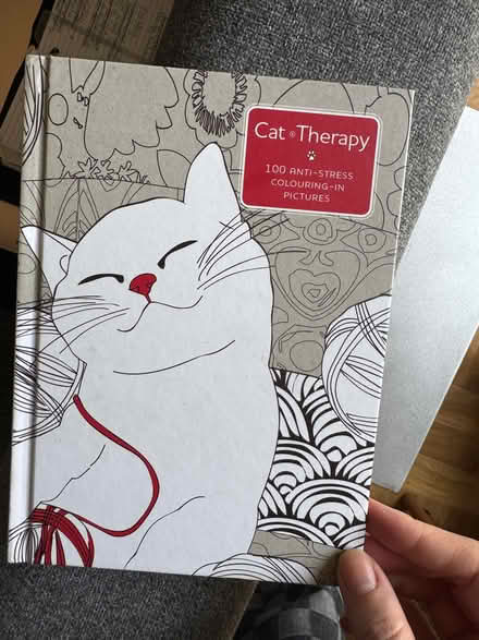 Photo of free Cat colouring book tiny bit used (Wisewood S6) #1