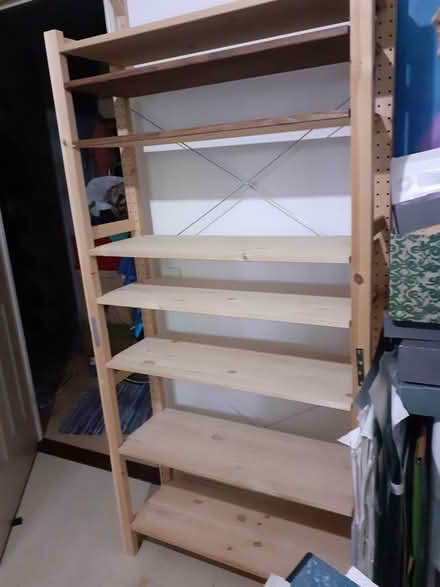 Photo of free Wooden shelving/bench, adjustable (Mildmay N1) #1