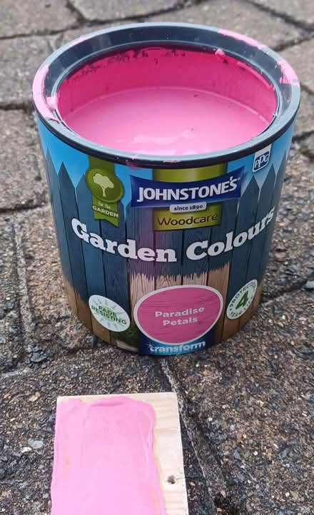 Photo of free Pink Outdoor Wood Paint - Paradise Petals (Totley S17) #1