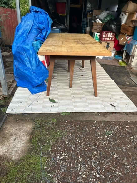 Photo of free Sturdy unique table (Eugene, or) #1