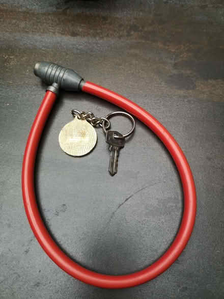 Photo of free Bike lock with key (Barbourne WR1) #1