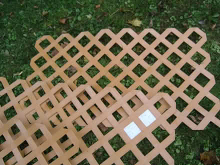 Photo of free Vinyl Latice 2' X 4' (New Fairfield near Ball Pond) #3