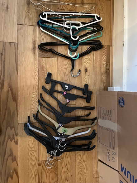 Photo of free Bundle of coat hangers (Surbiton KT6) #1