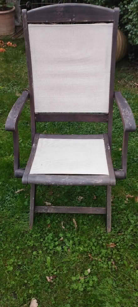 Photo of free Garden Chairs 6 off (Hooe) #3