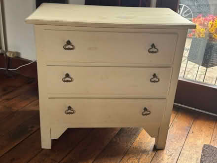 Photo of free Cream chest of drawers (Wisbech St Mary PE13) #1