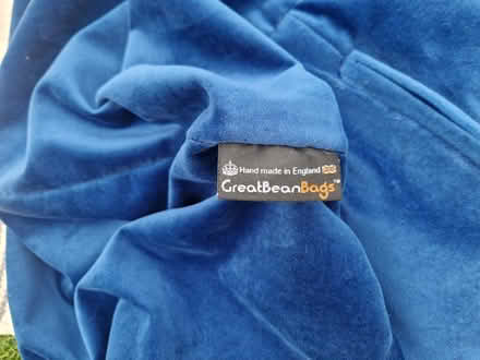 Photo of free Blue bean bag (Acton W3) #1