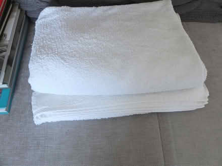 Photo of free 3 large white towels (Battle TN33) #1