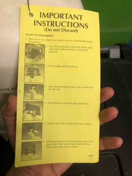 Photo of free Cool vintage hair dryer (East Flatbush) #3