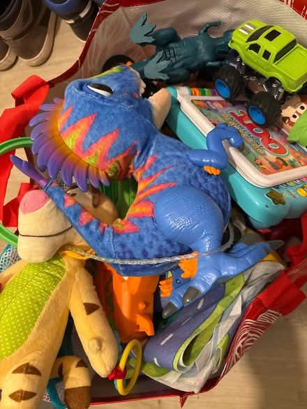 Photo of free Bag full of toddler toys (New Rochelle) #1