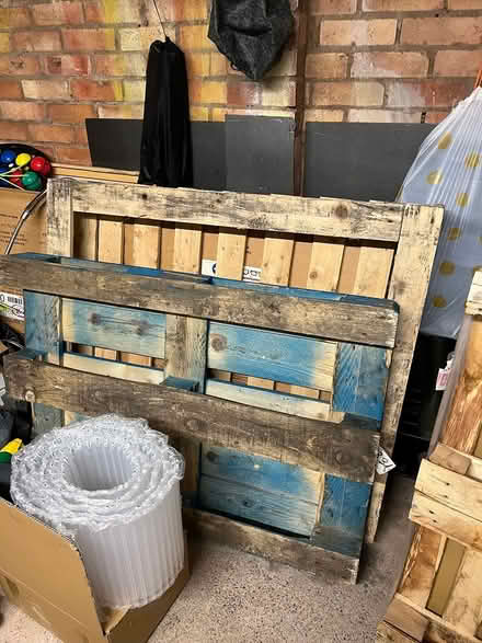 Photo of free 3 wood pallets (Wellington TF1) #2