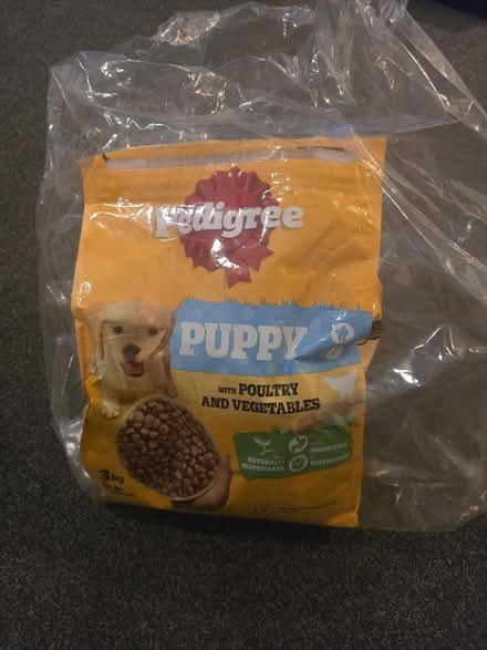 Photo of free 1/3 bag of Pedigree Puppy dry food (Redhill- RH1) #1