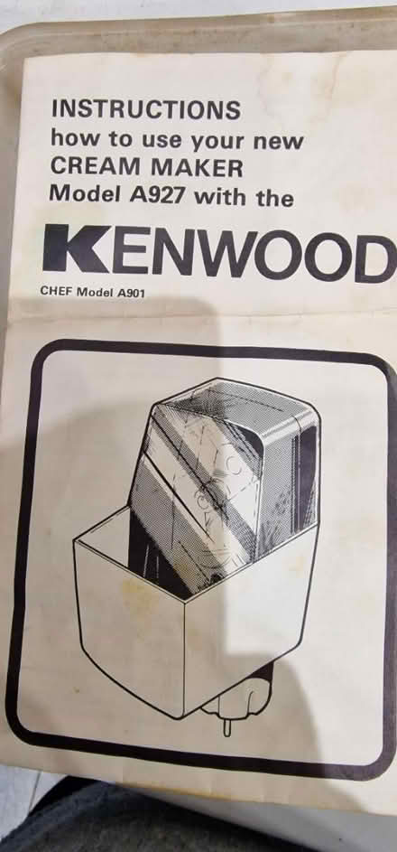 Photo of free Cream maker attachment (Brandhall b68) #2