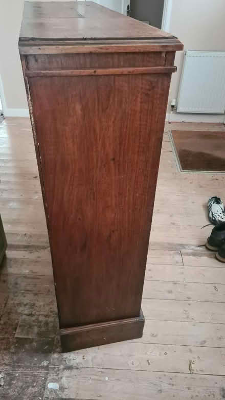 Photo of free Dark wood book case / shelves (Weston Park) #4