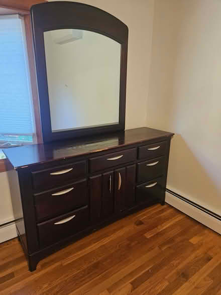 Photo of free Dresser with mirror attached (Dracut) #1