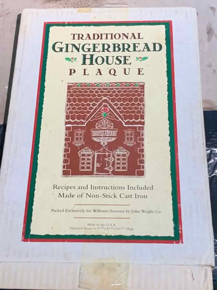 Photo of free Gingerbread house mold (Lexington) #1