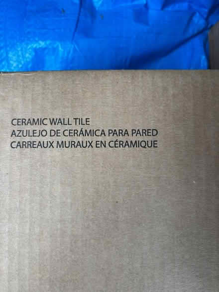 Photo of free 37.5 sq ft white 3x6 subway tiles (Wilmette near town center) #3