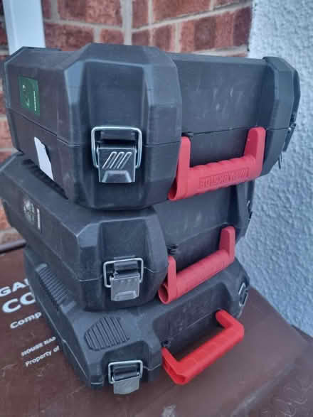Photo of free Empty power tool boxs (Leicester LE7) #1