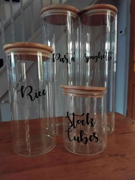 Photo of free Set of storage jars (E11, nr Wanstead Stn) #1