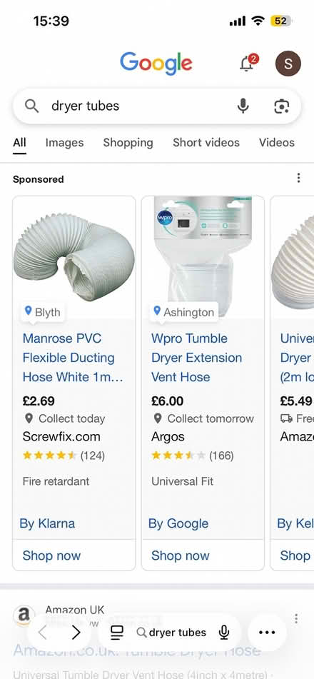 Photo of Dryer tube (Northumberland NE22) #1