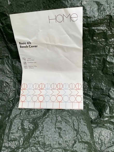 Photo of free Garden Bench cover (Swanley BR8) #2