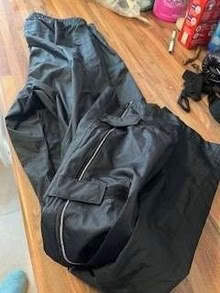 Photo of free Black waterproof trousers (Westerhope) #1
