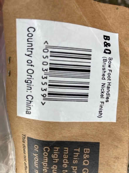 Photo of free Kitchen cupboard handles (Kingsway) #2