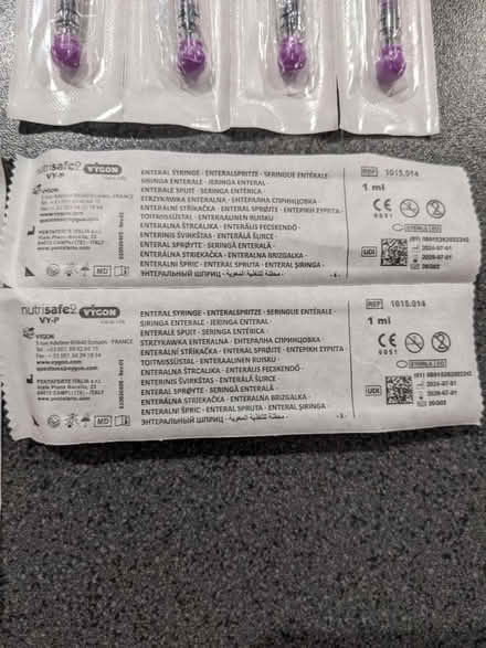 Photo of free 1ml syringes x 12 (Little Sandhurst GU47) #2