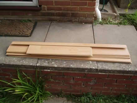 Photo of free Collection of Laminate Flooring Off Cuts (Yateley GU46) #1